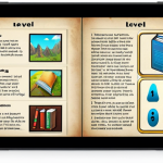 **Prompt:** A visually striking fusion of traditional learning tools (like a worn textbook or flashcards) with a modern, glowing AI language learning app interface. The digital elements should appear as if emerging from or seamlessly integrated with the physical, old-school items, featuring subtle gamification elements like points, stars, or level-up icons. The overall aesthetic should be a "digital renaissance," symbolizing how classic behavioral principles are revitalized by AI.